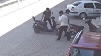 Güpegündüz elektrikli bisiklet hırsızlığı kamerada