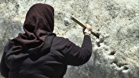 Erzurum'da haziran ayında adam boyu kar