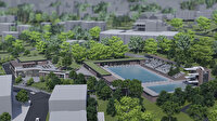 Havuzlu park için Büyükşehir devrede