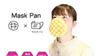 Japonya'da yenilebilir maske ilgi çekiyor