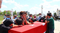 Şehit piyade er Rıdvan Sağdıç'a gözyaşlarıyla veda