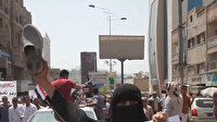 Taiz'e yönelik kuşatmanın uluslararası müzakere masasında olmaması protesto edildi