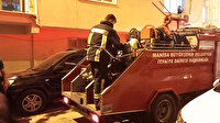 Kavga ettiği eşine kızınca evi ateşe vermeye kalktı
