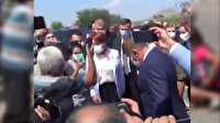 Akşener'in ziyaretinde yeni tiyatro: 'Para etmiyor' denilerek dökülen soğan Akşener ayrılınca geri toplandı