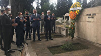 Peyami Safa ölümünü 60'ıncı yıl dönümünde mezarı başında anıldı