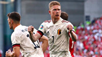 Danimarka-Belçika maçı nefes kesti: De Bruyne mücadelenin yıldızı oldu