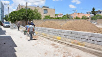 Ergani Belediyesi 2 adet park ve çocuk oyun alanı yapımına başladı