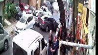 Kartal'da aşırı hızlı otomobilin sürücüsü caddeyi birbirine kattı