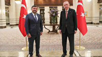 Giresun Belediye Başkanı Şenlikoğlu, Cumhurbaşkanı Recep Tayyip Erdoğan ile bir araya geldi