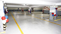 Kapalı otopark sıfır bina gibi hizmete açıldı