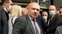 İYİ Partili Şükrü Kuleyin kendisine uzatılan mikrofonu beğenmedi: Alın şunu buradan