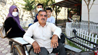 Okuma yazma bilmeyen engelli babanın azmi ile 3 çocuğu hafız oldu: Yaz-kış demeden her gün okula götürüyor
