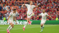 Galler'i farklı geçen Danimarka çeyrek finalde
