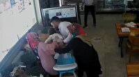 Nefes borusuna ekmek kaçan 2 yaşındaki çocuğu 'Heimlich' manevrasıyla kurtardı
