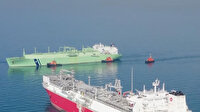 Türkiye'nin ilk doğal gaz depolama gemisi Ertuğrul Gazi'ye sıvı doğal gaz nakli başladı