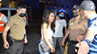 Gözaltına alınan oyuncu Ayşegül Çınar polise kafa atıp tehditler savurmuş: Sizi tek tek vurdurtacağım