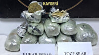 Kayseri'de kargo aracına uyuşturucu operasyonu: 11 kilogram esrar ele geçirildi