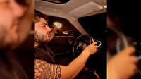 Burakcan Övüç isimli trafik magandası seyir halindeki aracından defalarca ateş açtı