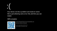 Windows'un klasikleşen mavi hata ekranı değişiyor