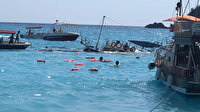 Fethiye’de 37 yolculu tur teknesi battı: Biri çocuk üç kişi yaralandı