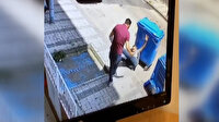 Üsküdar'da kablo hırsızına mahalle sakininden dayak