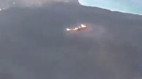 Hazar Denizi'ndeki patlama sonrası ada oluştu