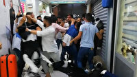 Eminönü'nde esnaf kavgası: Ortalık savaş alanına döndü