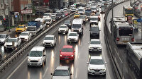 İstanbul'da yağış trafiği kilitledi: Yoğunluk yüzde 69'a çıktı