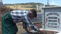 Alman vatandaşının mezarı başında 8 yıldır dua ediyor: Allah bir Muhammed hak