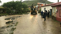 Ardahan'da sel: Evleri su bastı