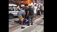 Bursa'da ilginç olay: Kendisine bıçak çeken kişiyi kelepçeledi
