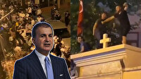 AK Parti Sözcüsü Ömer Çelik'ten Kadıköy'de kilise duvarının üstünde dans edilmesine tepki