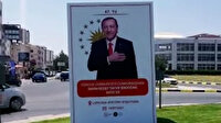 KKTC Cumhurbaşkanı Erdoğan'ı bekliyor: Caddeler Erdoğan posterleriyle donatıldı
