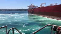 Boğaz'da tanker arızası