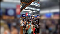 Antalya Havalimanı en yoğun günlerinden birini yaşıyor