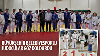 Büyükşehir Belediyesporlu Judocular göz doldurdu
