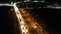 Kırıkkale'de 43 ilin geçiş güzergahında bayram trafiği devam ediyor