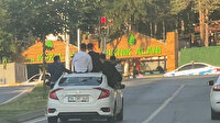 Kartal'da tehlikeli yolculuk: Kır düğününe böyle gittiler