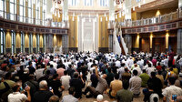 Taksim Camii'nde ilk bayram namazı