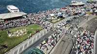Kurban Bayramı'nın son gününde Eminönü 'iğne atsan yere düşmez' dedirtti