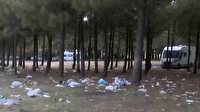 Sarıyer'de piknikçilerin bıraktığı çöpler vatandaşı utandırdı: Eğitim şart