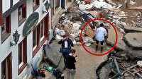 Almanya'daki sel felaketinde kendini çamura bulayan muhabir kovuldu