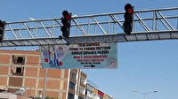 Yoldan geçene aşı yaptılar