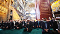 Cumhurbaşkanı Erdoğan'dan Ayasofya mesajı: Ezan sesleri kıyamete kadar eksik olmayacak
