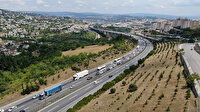Bayram tatilinin son gününde Kocaeli’de trafik yoğun ve akıcı