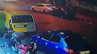 Park halindeki otomobile çarpıp bir şey olmamış gibi alışverişe gitti