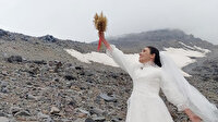 Ağrı Dağı ile 'evlendi'