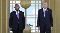 Angola Cumhurbaşkanı Türkiye'de: Cumhurbaşkanı Erdoğan karşıladı