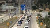 'Kilit kavşak'tan bayramda 1 milyon 892 bin araç geçti