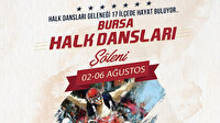 Halk Dansları şöleni başlıyor